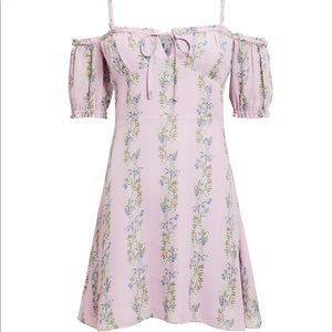 INTERMIX Lily Floral Mini Dress